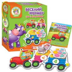 Игра с липучками "Весёлый фермер" (укр)