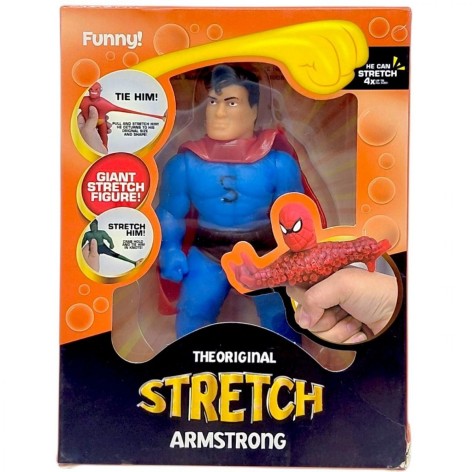Игрушка-тянучка "Stretch Armstrong: Герои Marvel, Марвел" СУПЕРМЕН (СИНИЙ)