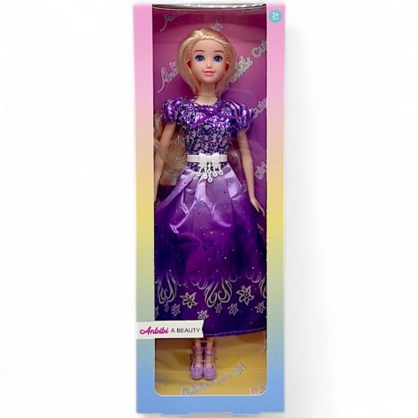 Кукла "Принцесі: Аврора" (бузкова)