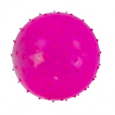 Мячик с пупырышками, розовый