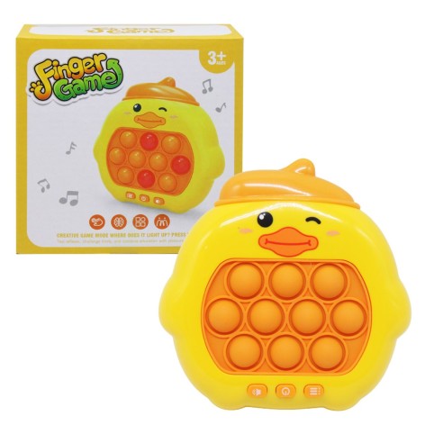 Электронная игра "Finger Press Pop-It Console" (желтый)