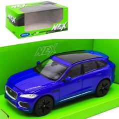 Машинка металлическая "Jaguar F-Pace", синяя