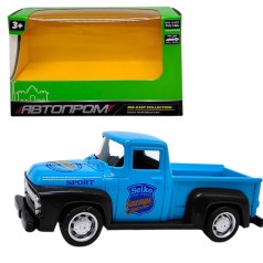 МАШИНА АВТОПРОМ (металлическая) PICKUP (ГОЛУБОЙ)