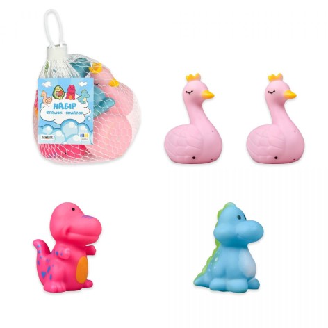 Набор игрушек-пищалок "Волшебные герои"