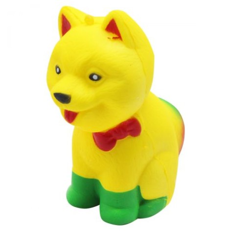 Іграшка-антистрес "Squishy. Собака жовта"