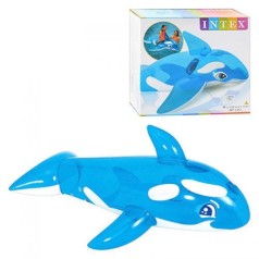 Детский надувной плотик для катания "Дельфинчик"