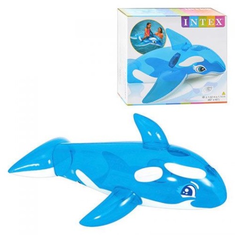 Дитячий надувний плотик для катання "Дельфін"