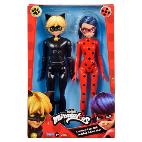 Набор кукол "Леди Баг и Супер-Кот" серии "Basic" – Леди Баг и Супер-Кот"