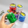 ИГРУШКА-АНТИСТРС СЛАЙМ С ФИГУРКОЙ "ГЕРОИ МАРВЕЛ" (ПРОЗРАЧНЫЙ)