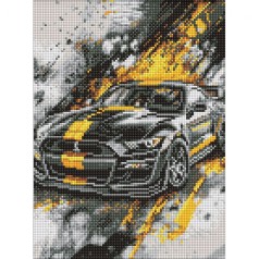 Набір з алмазною мозаїкою "Спортивний стиль" 30х40см