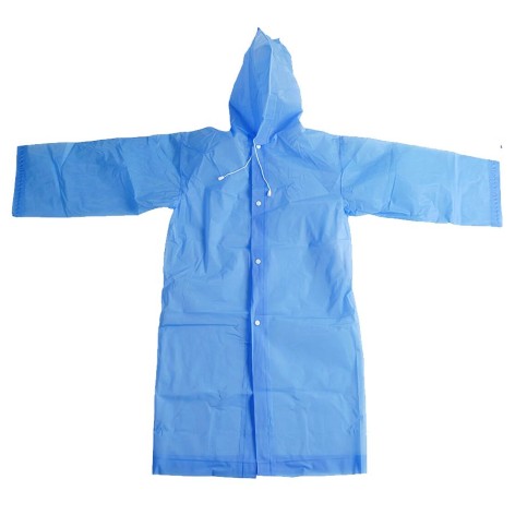 Дождевик детский, в пакете, универсальный размер (ГОЛУБОЙ)