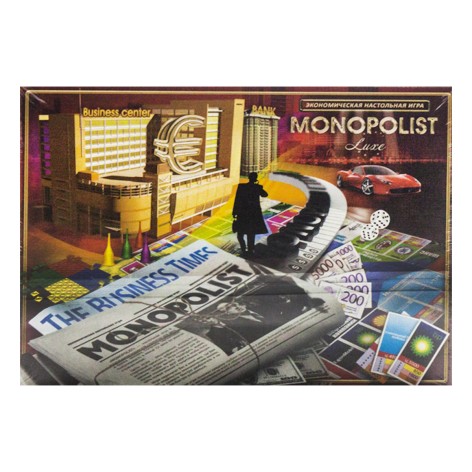 Экономическая настольная игра "Монополист" (рус)