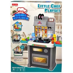 Кухня с посудой (батар.муз.свет.пар.течет вода) ВИД 2