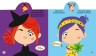 Книга "Играйка-развивайка. Модницы-подружки", 63 наклейки (укр)