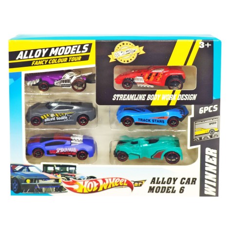 Набір машинок "Hot Wheel: Гонка", 6 шт.