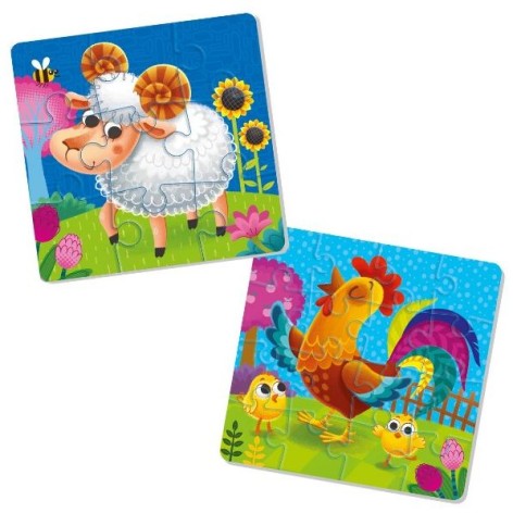 Мягкие пазлы для малышей "Ферма"