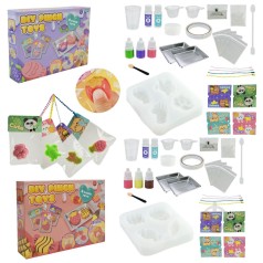 Набор для творчества 2 вида микс, создание уникальных сквиш-аксессуаров в короб. 22*16*4,3см
