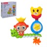Игрушка для ванной "Happy bath time" (лиечки, присоски, водяное колесо)