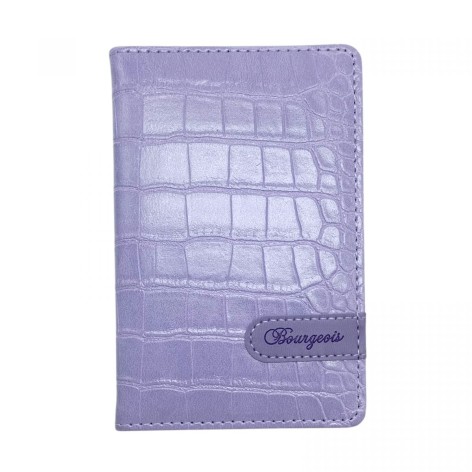 Блокнот,Кожзам,А6, 80 листов (СИРTНЕВЫЙ)