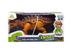 Уценка. Игрушка динозавр "Сколозавр" (оранжевый) - не работает (не ходит)
