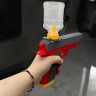 Водний пістолет (акумулятор 3.7 V. USB кабель, автоматичний принцип роботи, пляшечка для води)