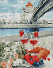 Алмазная мозаика "Романтический пикник"