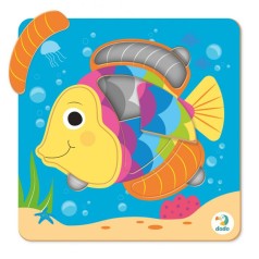 Пазл детский "Рыбка", 5 эл