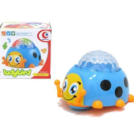 Музыкальная игрушка "Божья коровка", микс