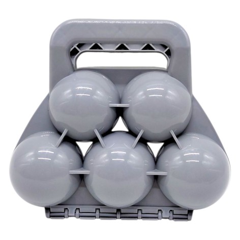 Снежколеп 5 снежок, в сетке (СЕРЫЙ)