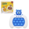Электронная игра "Finger Press Pop-It Console" (голубой)