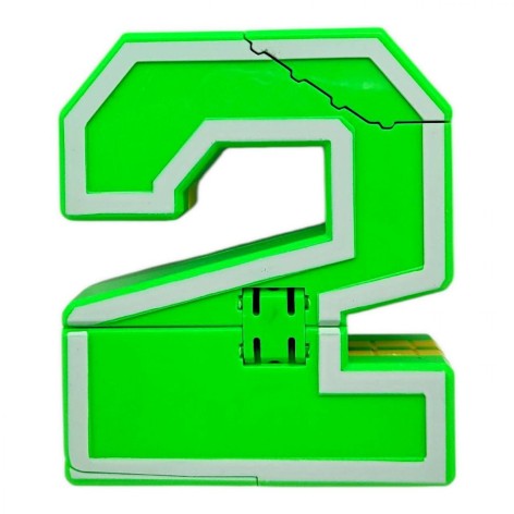 Іграшка трансформер "Цифра 2", 9 см