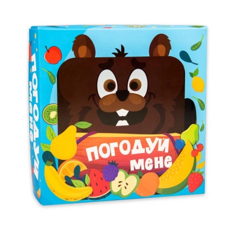 Настольная игра "Покорми меня: Бобер" (укр)