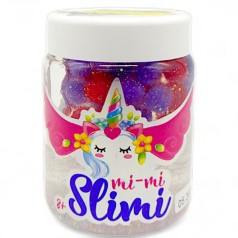 Слайм Mi-mi Slimi, 150 г фіолет + червоний