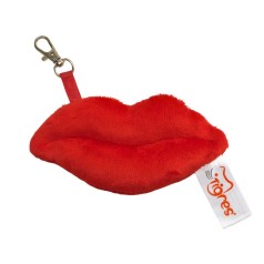 Брелок "Губы" красные, 12 см