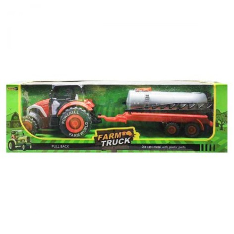 Трактор Farm Truck красный