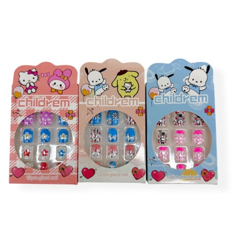 Детские накладные ногти (МИКС ВИДОВ)