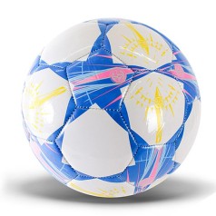 Мяч футбольный №5, PVC (СИНИЙ)