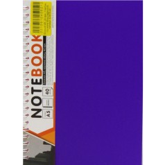 Блокнот "Office book" A5, 40 листов (синий)