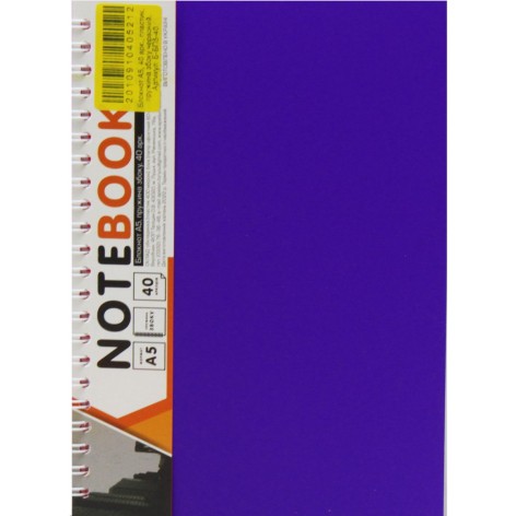 Блокнот "Office book" A5, 40 листов (синий)