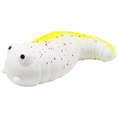 Игрушка-антистресс "Гусеничка", белая