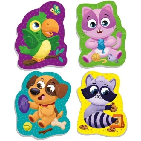 Пазлы для малышей "Домашние животные"