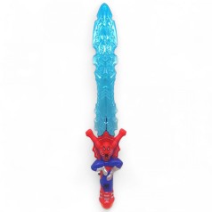 Меч со светом "Человек паук" (голубой)