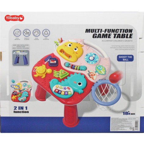 Столик игровой красный