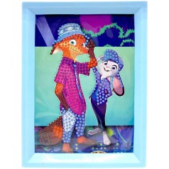 Алмазная мозаика "Зверополис  / Zootropolis" (Голубой)