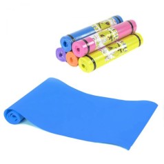 Коврик для йоги, 4 мм (голубой)