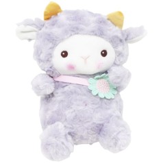 Мягкая игрушка "Кудрявая овечка", сиреневая