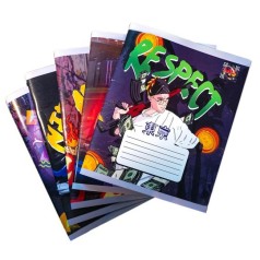 Тетради в клетку, 24 л, набор 5 шт