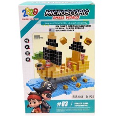 Магнитный конструктор "Small World", 54 дет