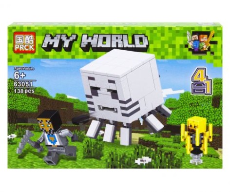 Конструктор "Minecraft. Осьминог", 138 дет
