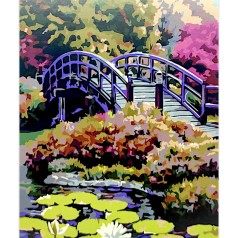 Картина по номерах "Китайський сад" 40*50